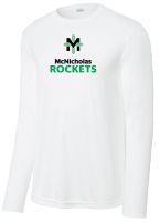 ST350LS- McNicholas Rockets Tee - White